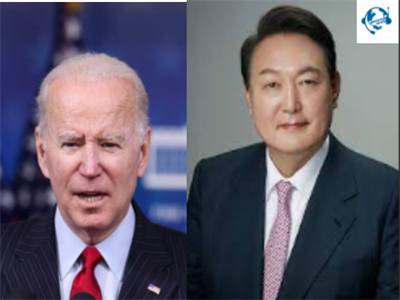 South Korean President Yoon Suk Yeol  US president Joe Biden